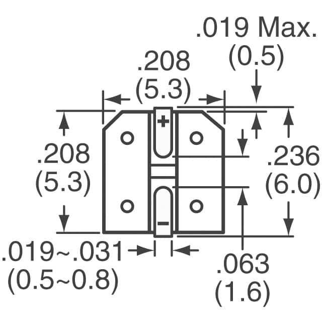 PCS1A680MCL1GS Nichicon  Aluminum - Polymer Capacitors